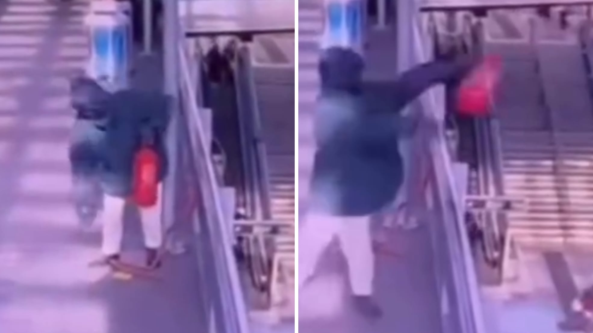 Straniero lancia un estintore dalla balaustra: panico in stazione a Torino