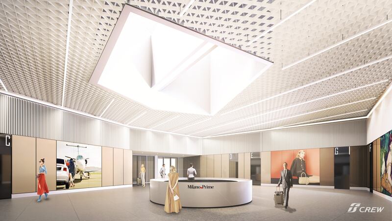 Linate Prime rendering nuovo Terminal
