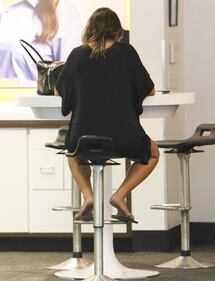 Elisabetta Canalis, shopping col pancione a Los Angeles 14