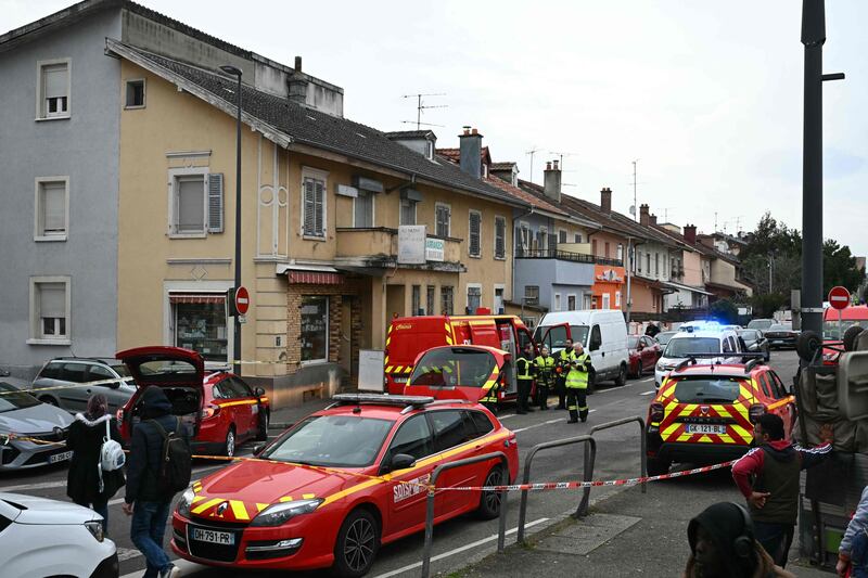 Attentato a Mulhouse (Francia): le immagini 1