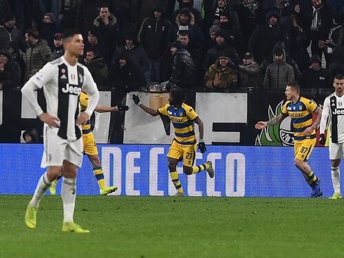 Il Parma sorprende la Juventus: i ducali impongono il 3-3 ai bianconeri