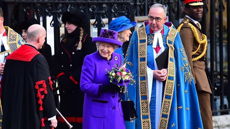 La regina Elisabetta ha un unicorno sul suo stemma