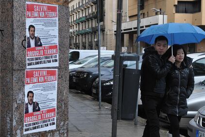 Matteo Salvini contestato a Palermo 5