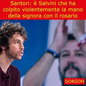 Ecco la satira del giorno. La versione di Santori 1