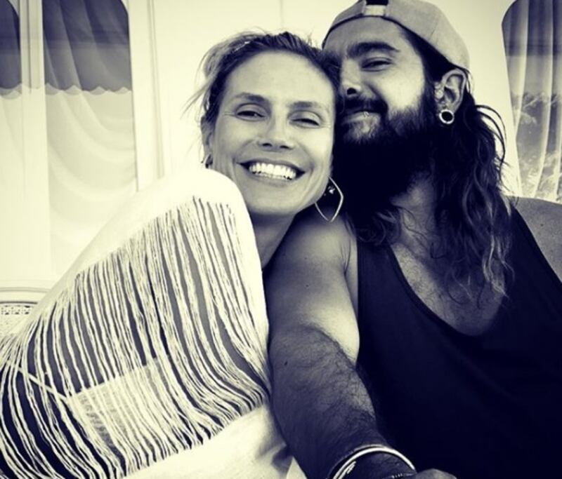 Heidi Klum e Tom Kaulitz, luna di miele a Capri 1