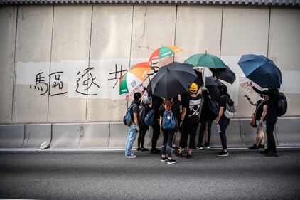 Proteste ad Hong Kong durante il "National Day"  8