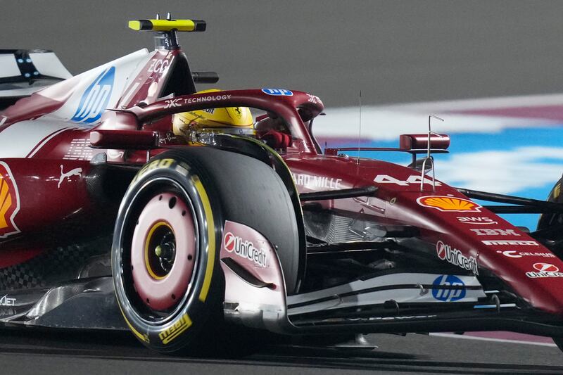 F1 Qatar FP1 Hamilton
