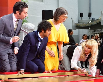 The Big Bang Theory, le impronte al Chinese Theather: foto 12