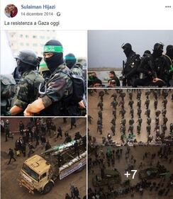 Screenshot sul profilo Facebook di Hijazi 5