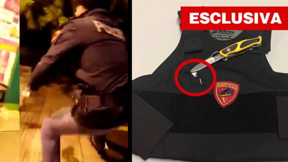 Roma, coltellate al petto dell'agente: il video choc dell'aggressione