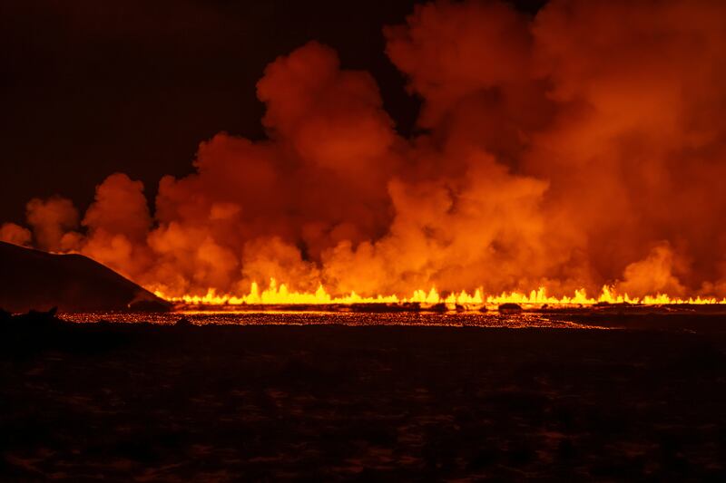 Settima eruzione vulcanica in un anno sulla penisola islandese di Reykjanes  7