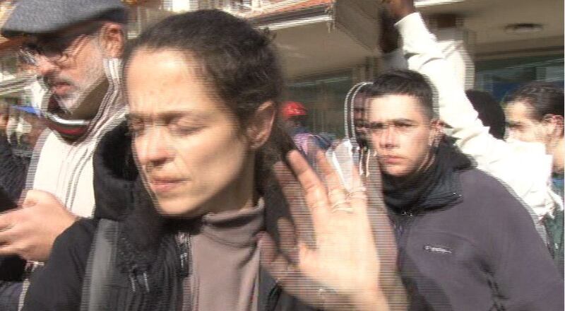 Veronica Padoan al corteo degli immigrati di San Ferdinando 6