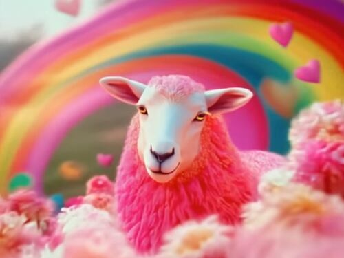 La nuova frontiera woke: collezione di moda con lana di montoni "gay"
