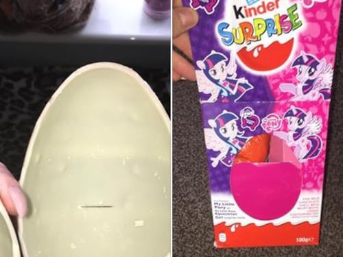 Compra un ovetto Kinder e all'interno trova un ago conficcato: "Mia figlia stava per mangiarlo"