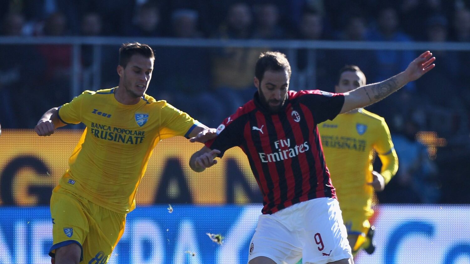 Il Milan non sa più vincere: il Frosinone impone lo 0-0 ai rossoneri