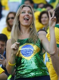 Mondiali, le bellezze brasiliane 7