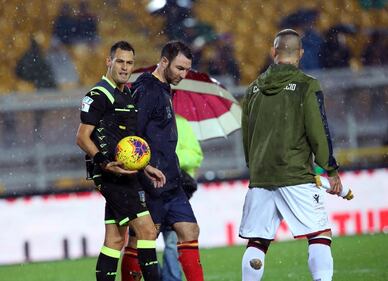 I test sul campo bagnato a Lecce 2