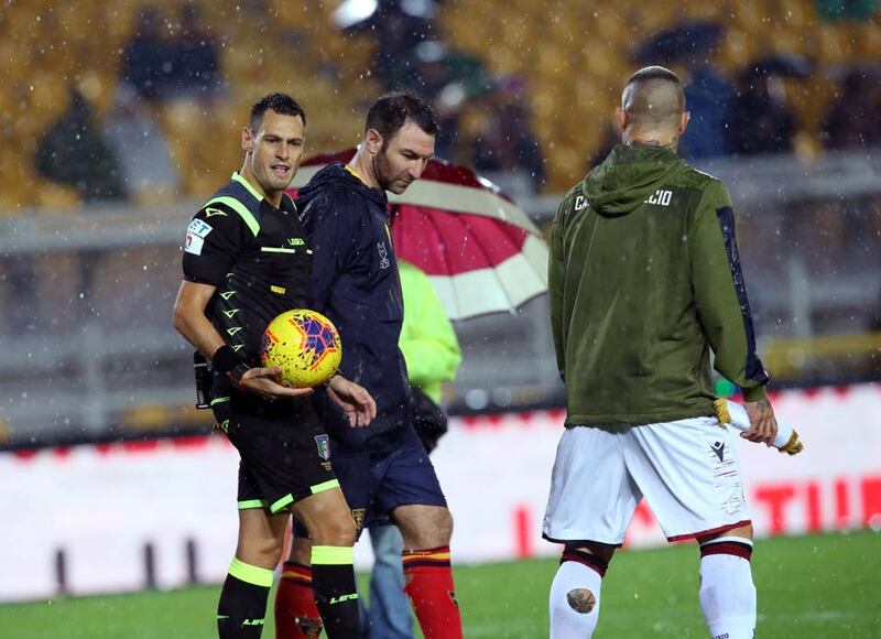 I test sul campo bagnato a Lecce 2