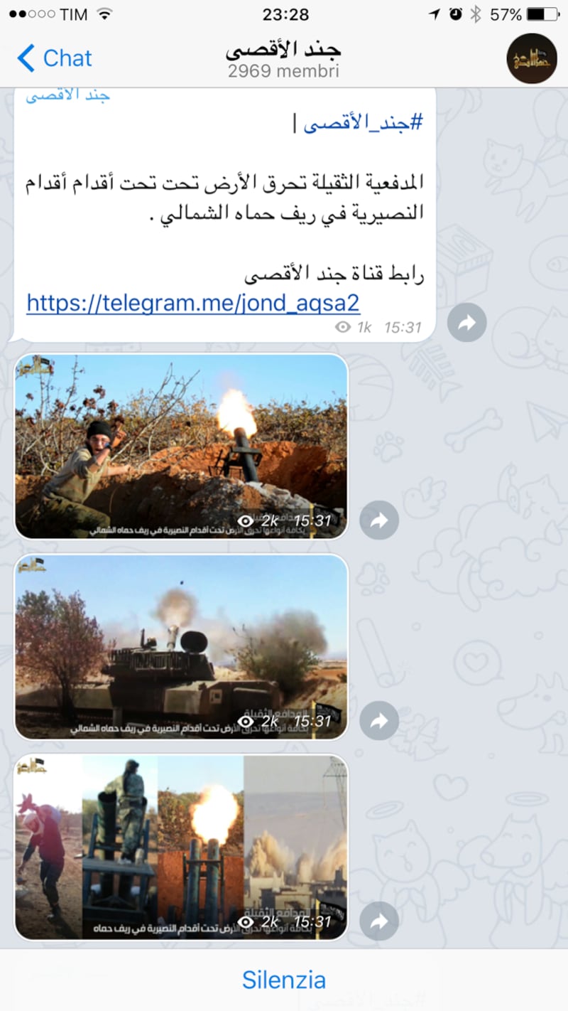 La guerra santa tra le chat cifrate di Telegram 5