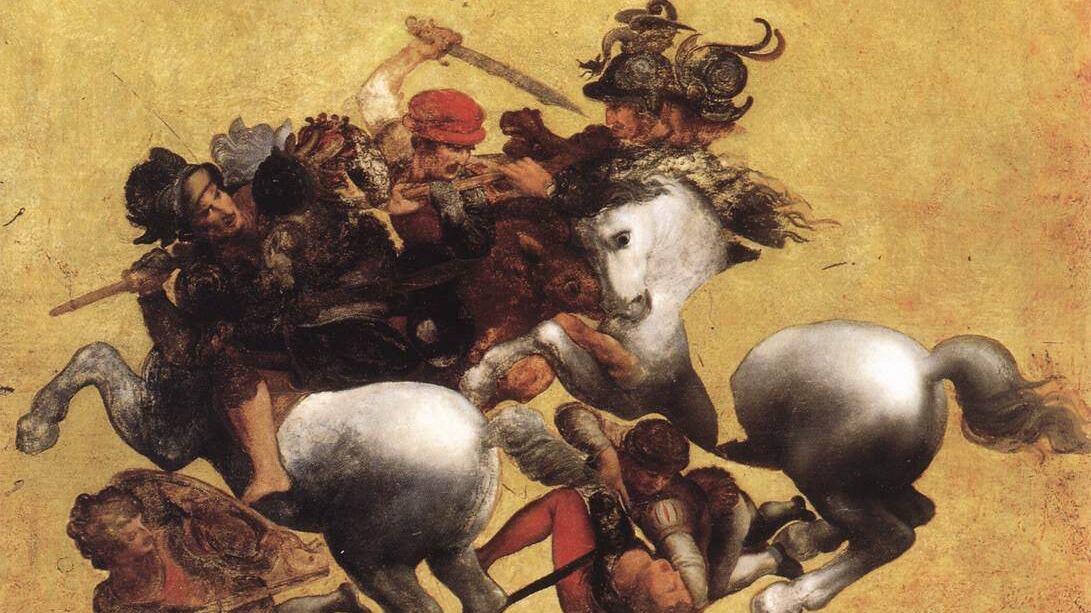 Battaglia di Anghiari: "Leonardo da Vinci non l'ha mai dipinta"