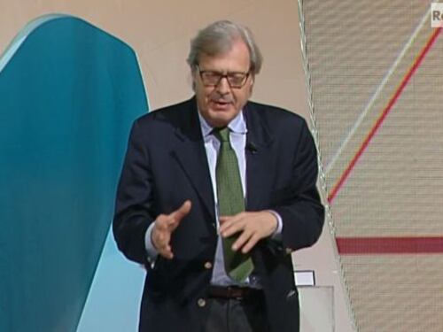 Virus, la "lezione" di Sgarbi a Sarri e Mancini