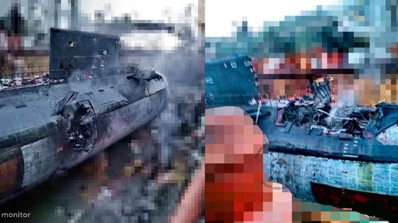 Così Kiev ha violato la Crimea: cosa svelano le foto del sottomarino russo distrutto