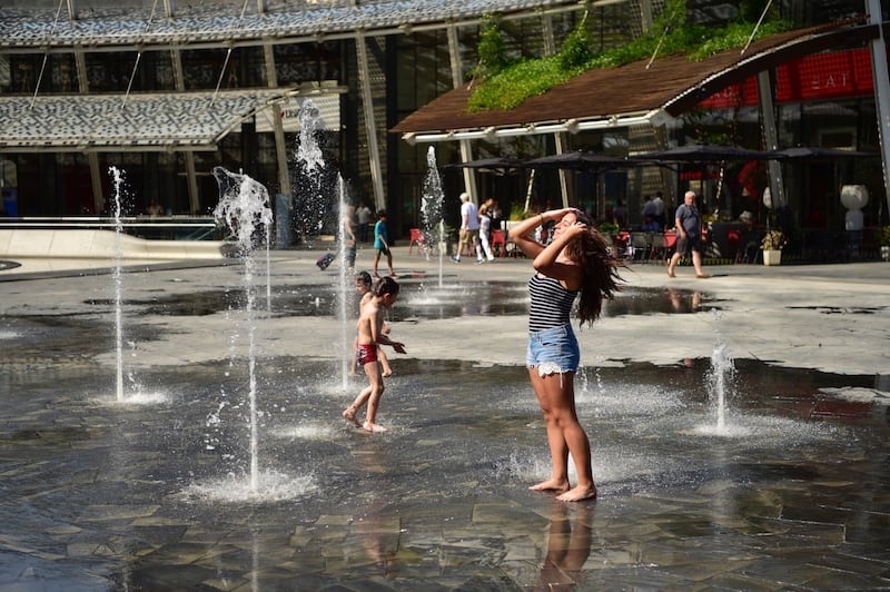Caldo rovente a Milano e Roma: foto 8