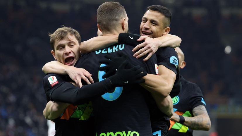 L'Inter piega la Roma e vola in semifinale di Coppa Italia