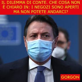 Ecco la satira del giorno. Ecco il dilemma di Conte 1