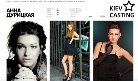 La modella fidanzata di Nemtsov 1