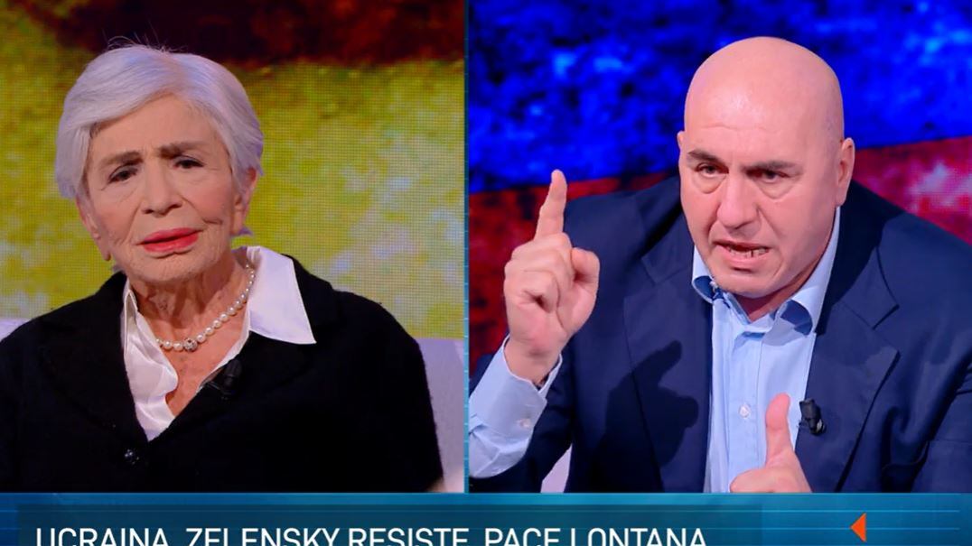 "Lei li odia". Scoppia il caos in tv tra Crosetto e Castellina