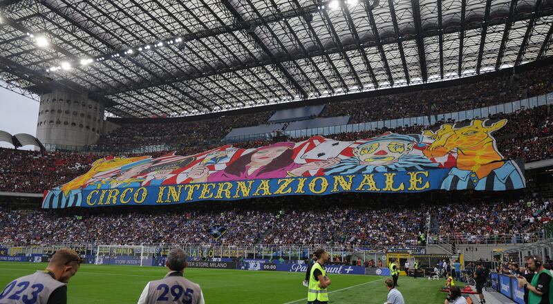 Le immagini più belle del Derby di Milano 1