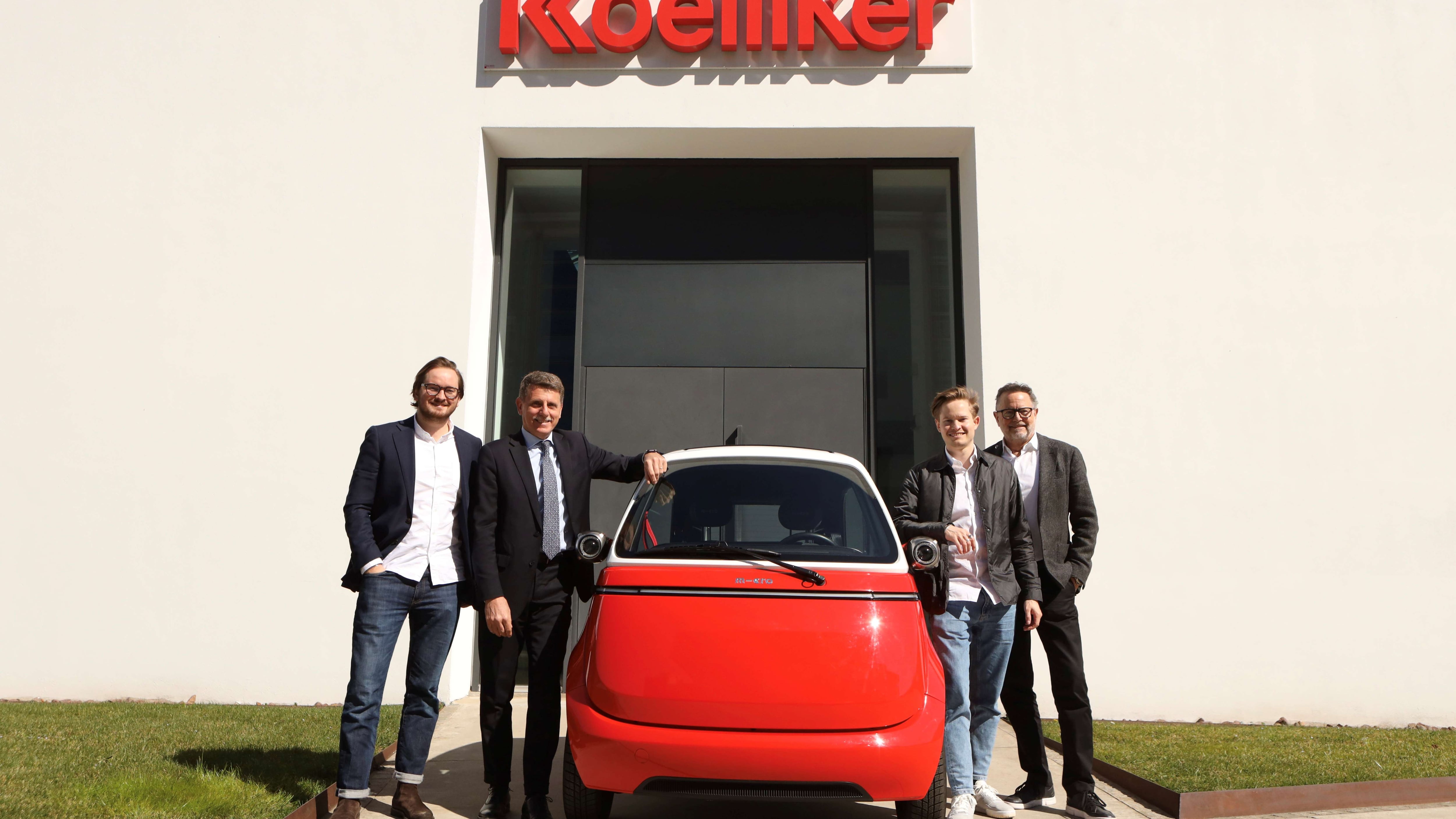Microlino sarà distribuita in Italia da Koelliker