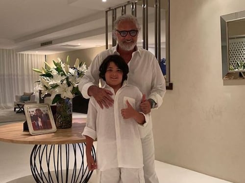 Briatore: "Mio figlio non andrà in università. Sarò io a formarlo"