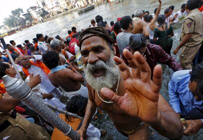I colori della festa indiana del Kumbh Mela 6