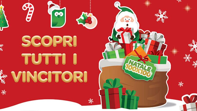 SuperEnalotto di Natale, 14 i premi da 100mila euro ancora non riscossi