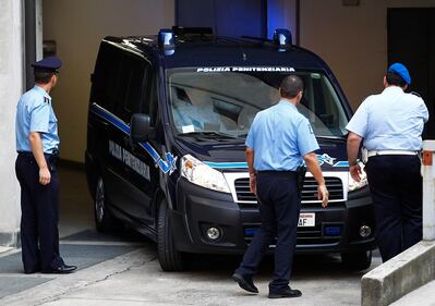 Bossetti in aula per il processo 5