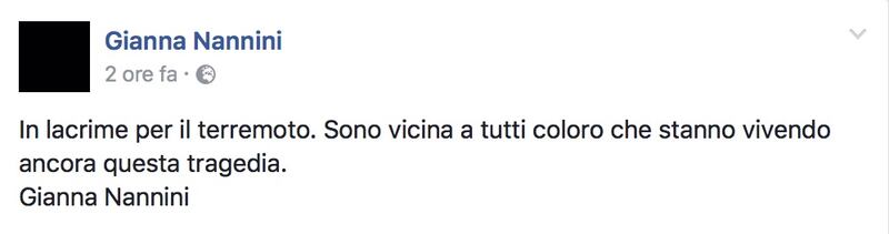 Terremoto e vip, le reazioni social 45