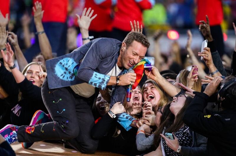 Coldplay headliner al Glastonbury 2016 9