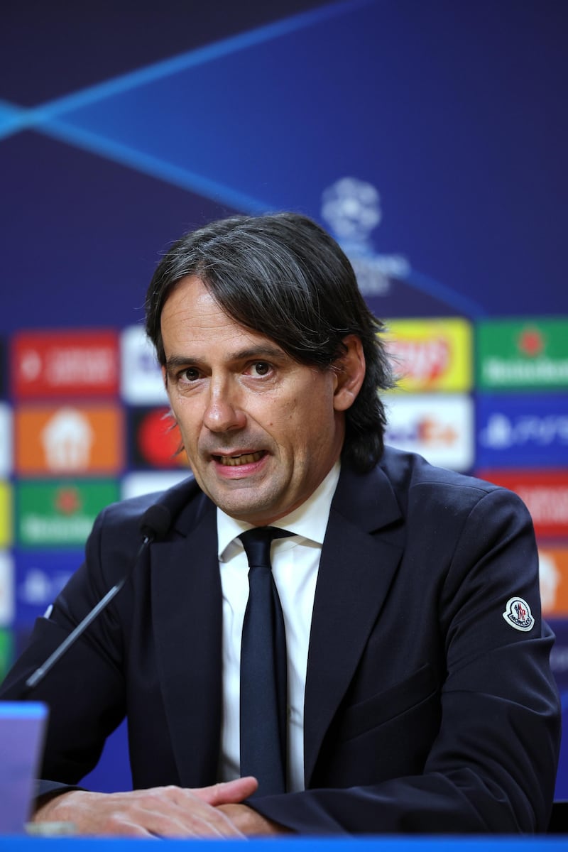 Simone Inzaghi pre Porto