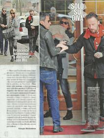 Alessia Marcuzzi col marito. Lite sotto casa con l'ex, Francesco Facchinetti 4