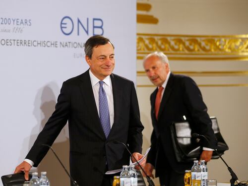 Draghi: "Non fare le riforme blocca la ripresa"