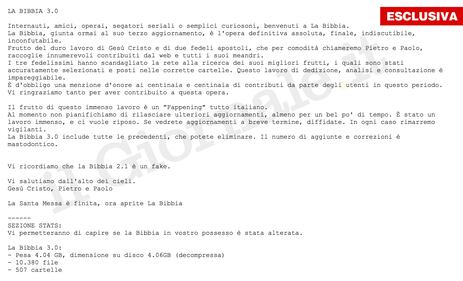 La "bibbia", il dossier porno che sconvolge l'Italia 1