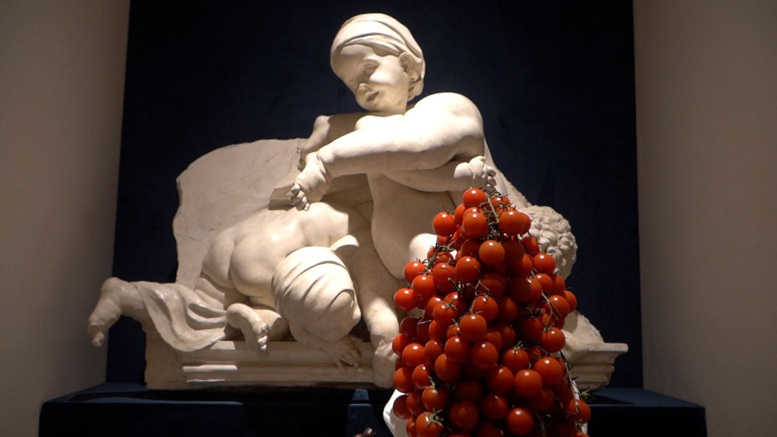 La Sicilia è la regione europea della gastronomia, i prodotti del territorio in mostra tra le opere d'arte
