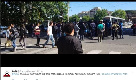 Ambulante senegalese muore durante il blitz anti-abusivismo a Roma 6