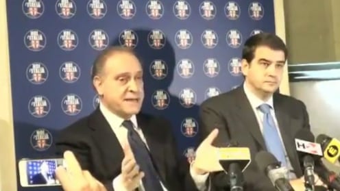 Presentato il simbolo della quarta gamba del centrodestra: "Noi con l'Italia"
