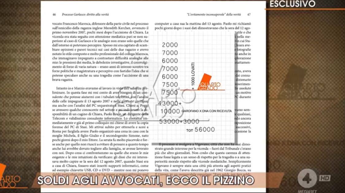 "1000 Lovati, 10000 Garofano". Ecco cosa c’è nel secondo foglietto di casa Sempio