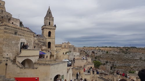 Matera, Sassi danneggiati per l' "art of motion" 3