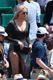 Lindsey Vonn al Roland Garros in tribuna con il nuovo fidanzato 9