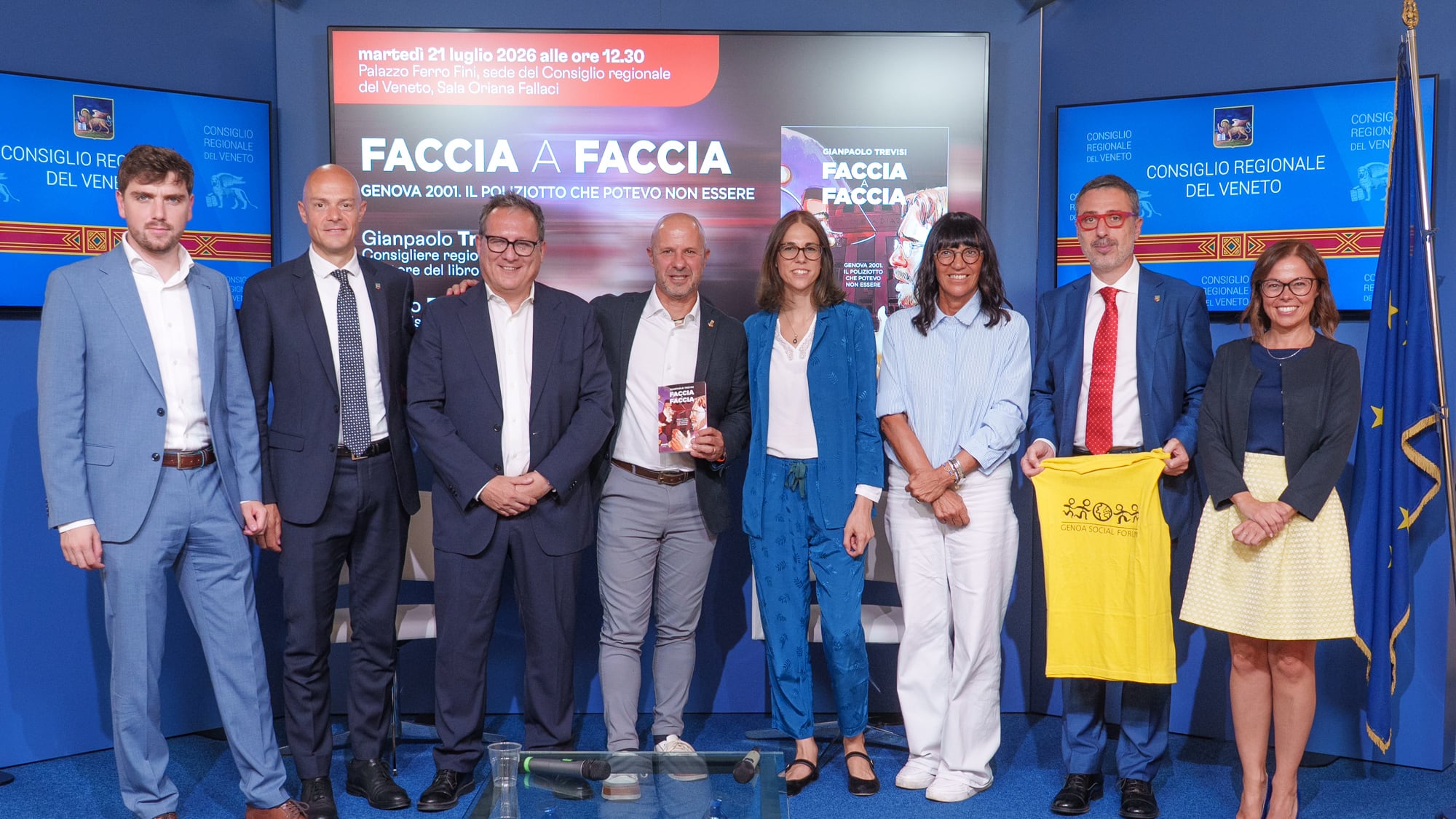 Comunicato Stampa: “Faccia a Faccia. Genova 2001. Il poliziotto che potevo non essere”